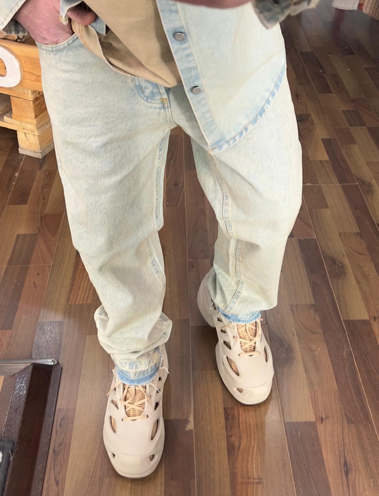 JEANS BAGGY FIT QBRICK MILANO MOD TIGER BLU 08