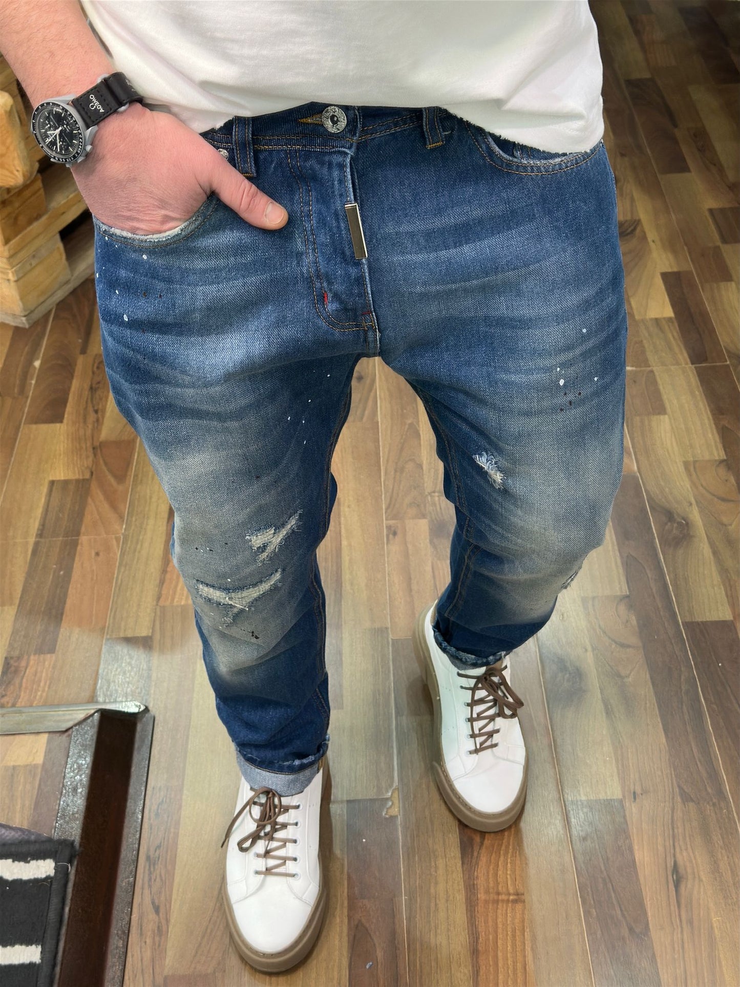 JEANS CIANOTIC LIMITED EDITION MOD DNC DORTMUND BLUE