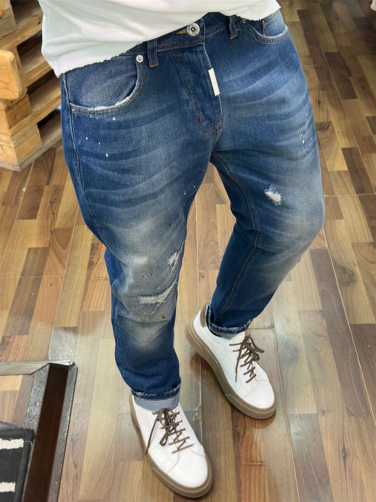 JEANS CIANOTIC LIMITED EDITION MOD DNC DORTMUND BLUE