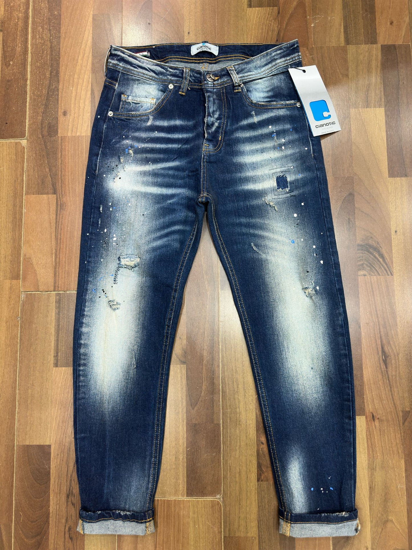 JEANS CIANOTIC LIMITED EDITION MOD DS2 FREDERICK BLUE