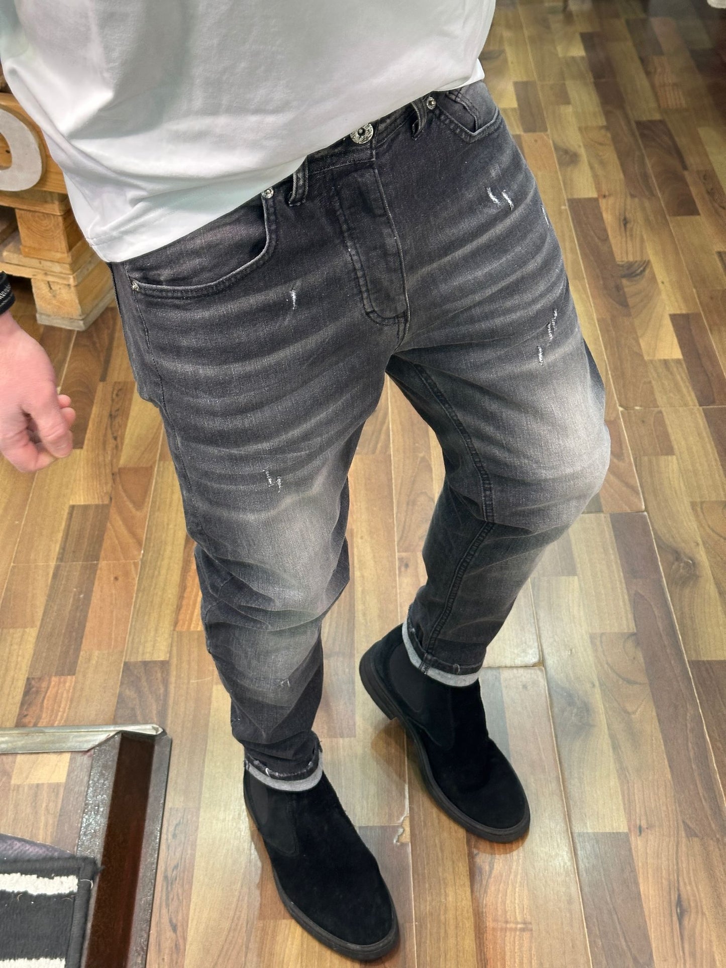 JEANS CIANOTIC MOD. BRANDO BLACK