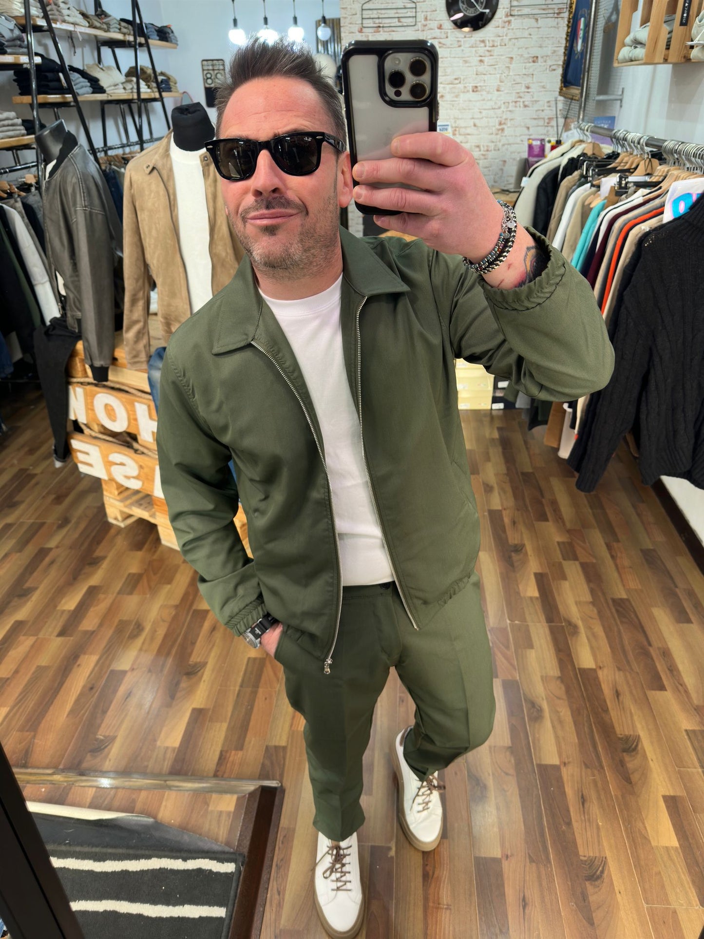COORDINATO CLASSICO SPORTIVO PANTALONE PIU GIACCA
