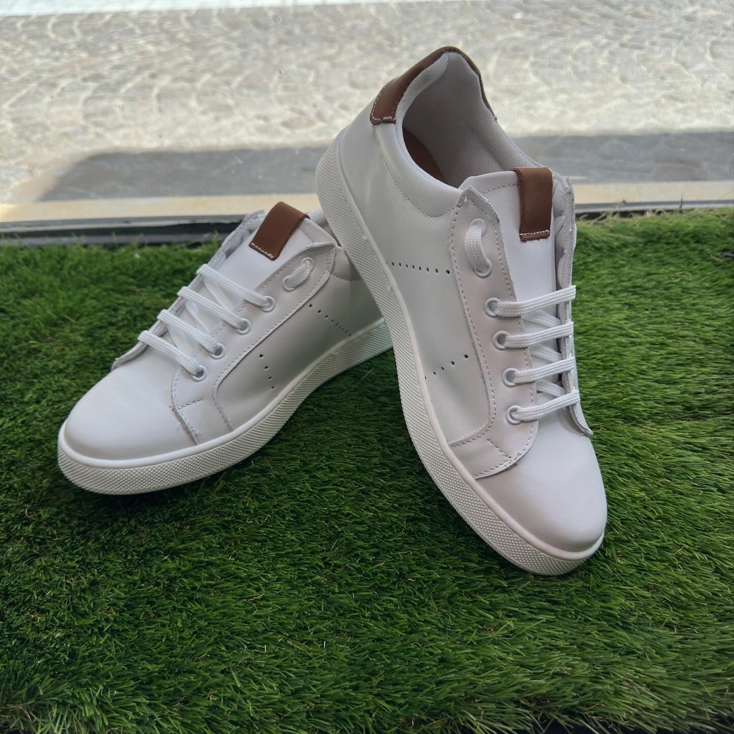 Sneakers in pelle vari colori