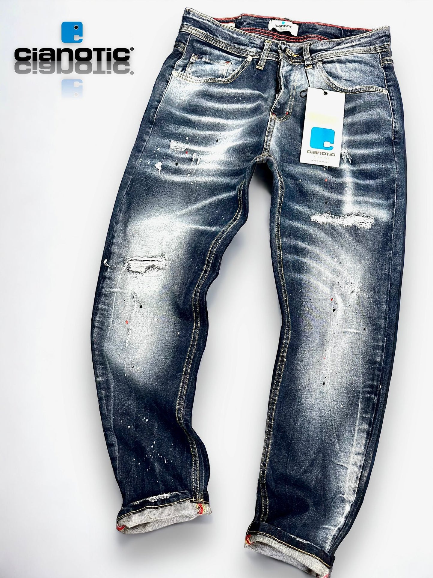 Jeans cianotic Revenge blu